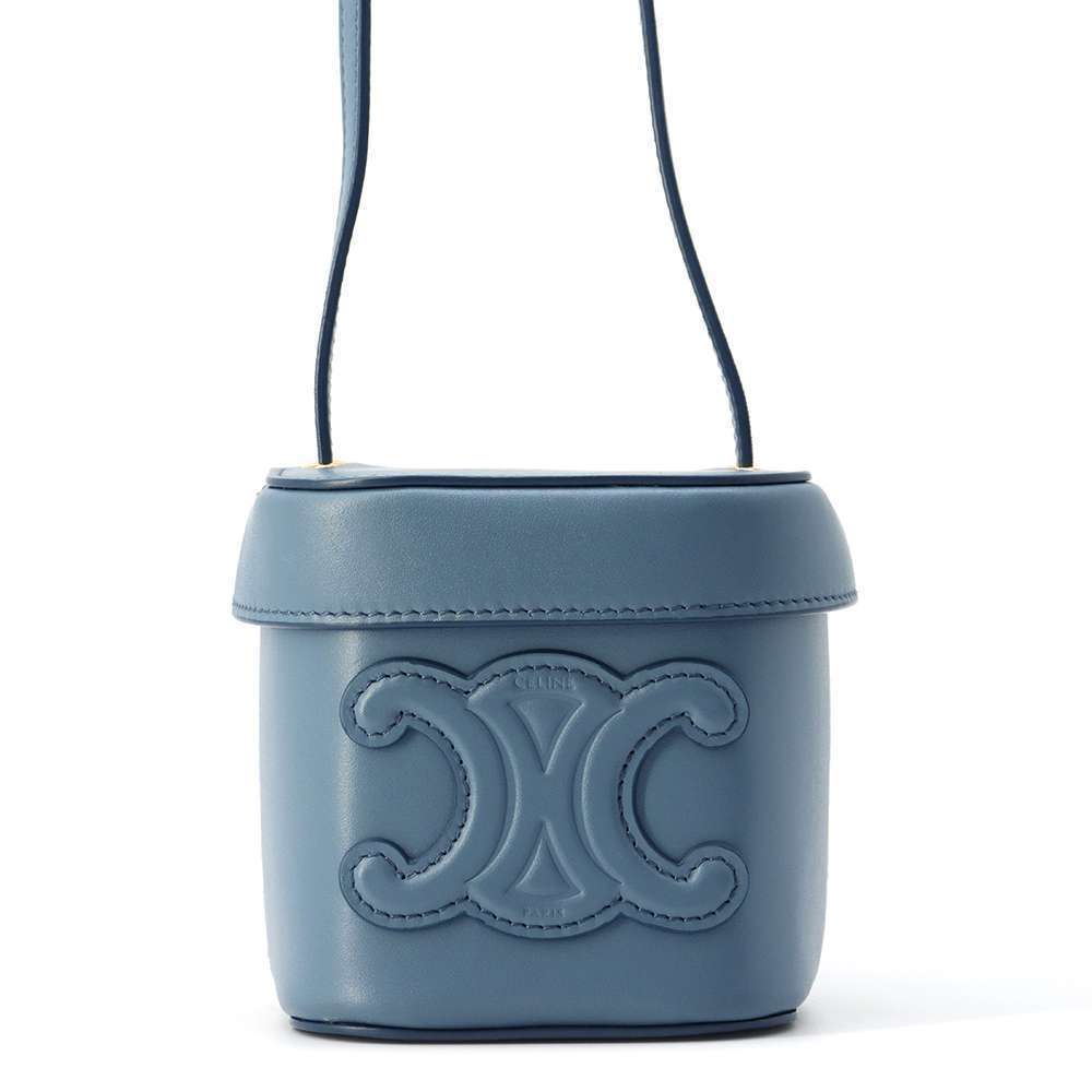 Celine Small Box Leather Shoulder Bag